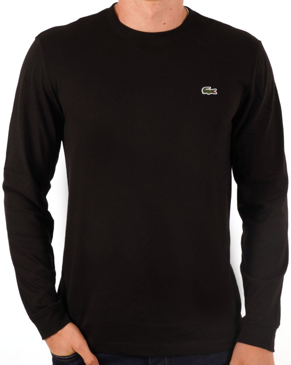 Lacoste Long Sleeve T-shirt Black