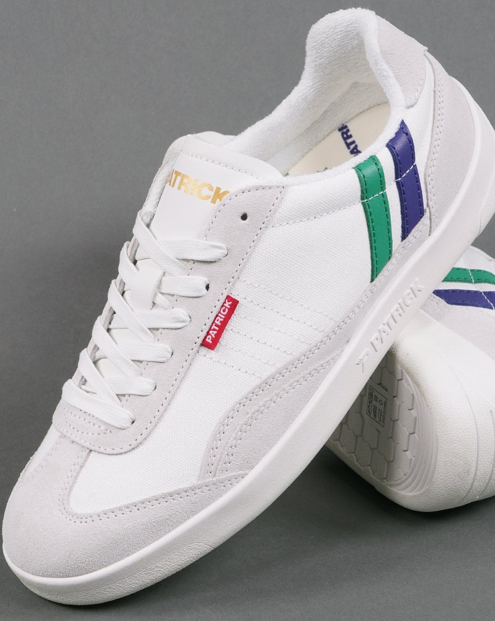 Patrick Copenhagen Canvas Trainer White