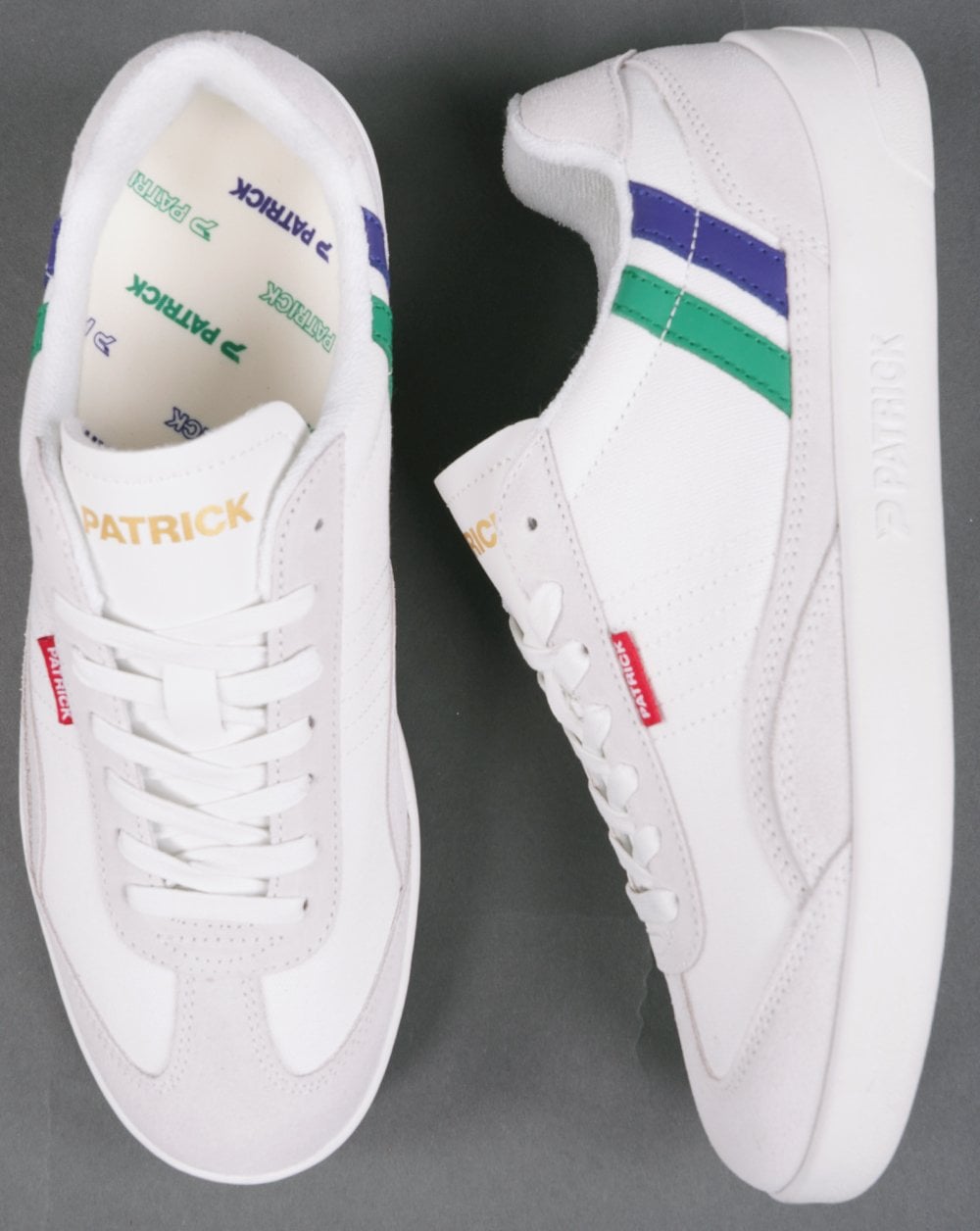 Patrick Copenhagen Canvas Trainer White