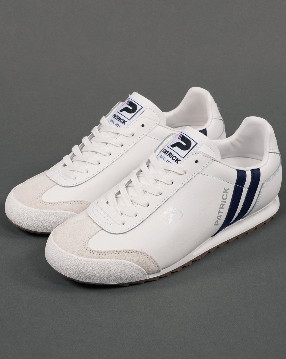 Patrick Original Trainers White/Navy