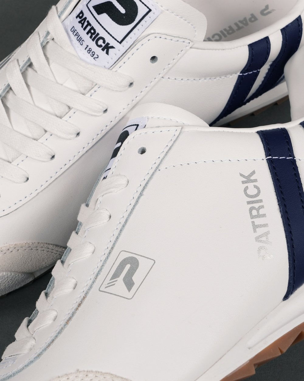 Patrick Original Trainers White/Navy