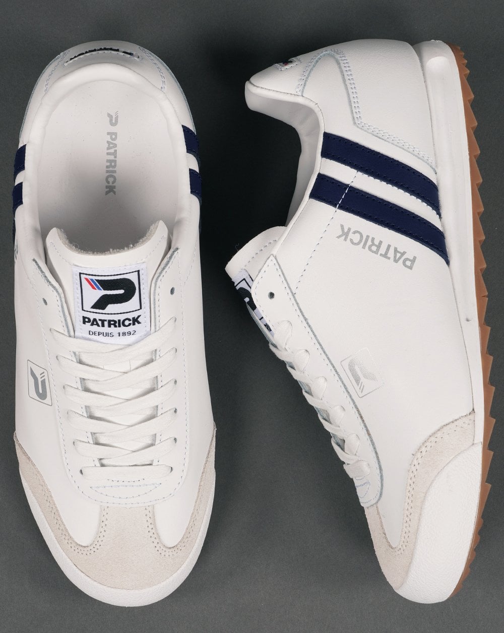 Patrick Original Trainers White/Navy
