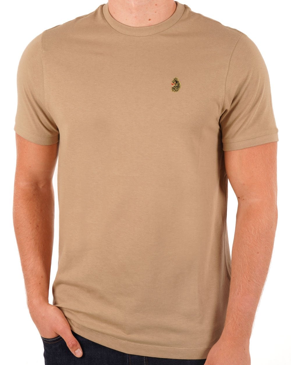 Luke Traffs T Shirt Biscuit