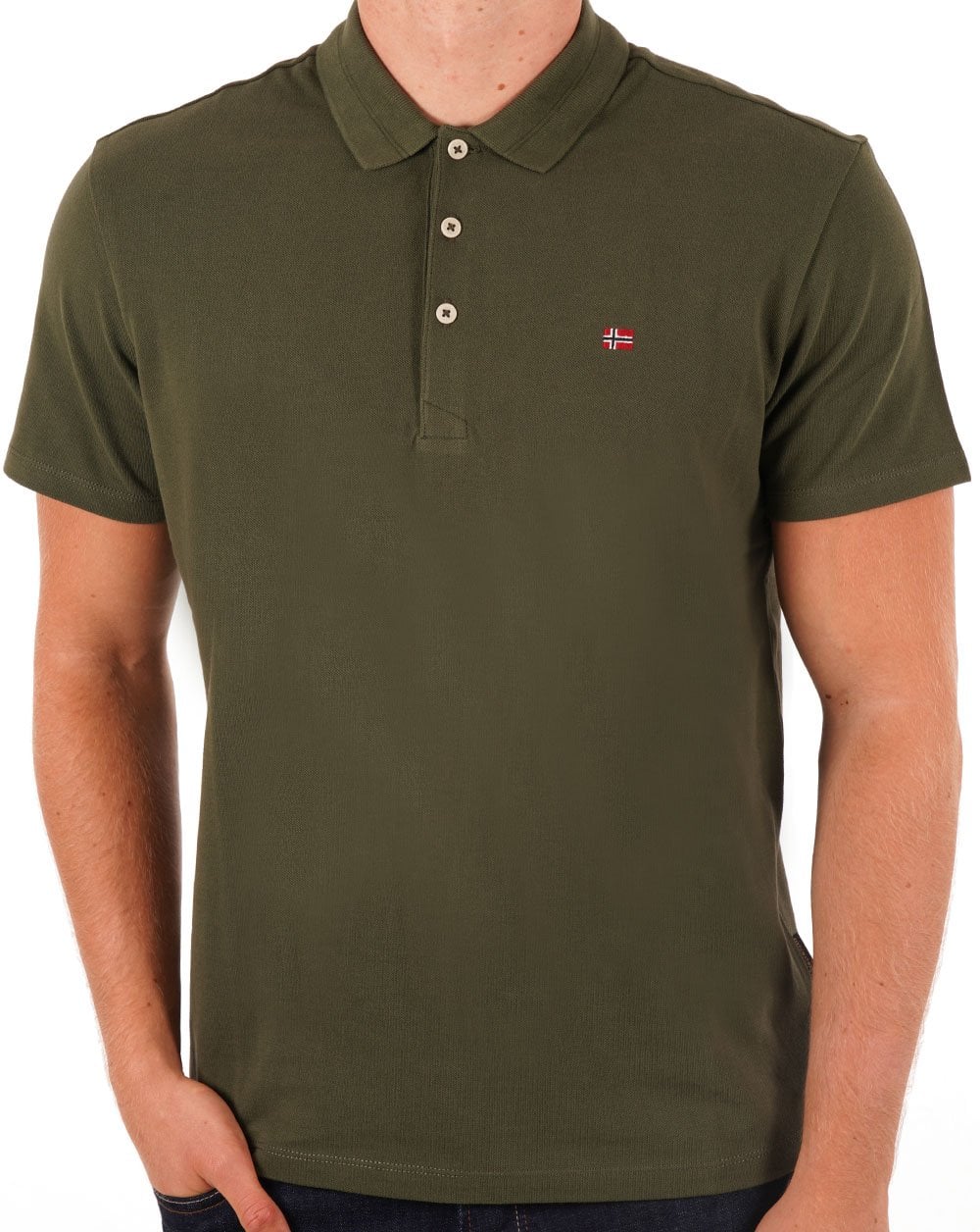 Napapijri Ealis Polo Shirt Dark Green