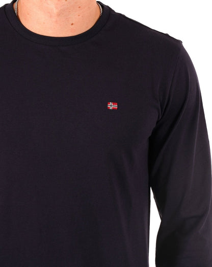 Napapijri Salis LS T-shirt Navy Blue