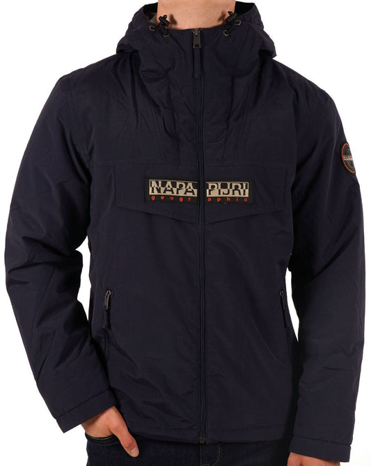 Napapijri Napapijri Rainforest Open Winter Jacket Navy Blue