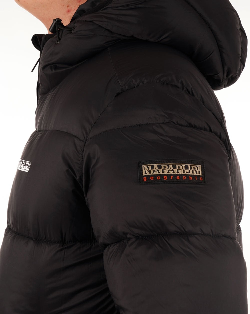 Napapijri Suomi Hooded Puffer Jacket Black