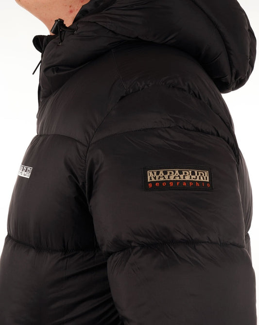 Napapijri Napapijri Suomi Hooded Puffer Jacket Black