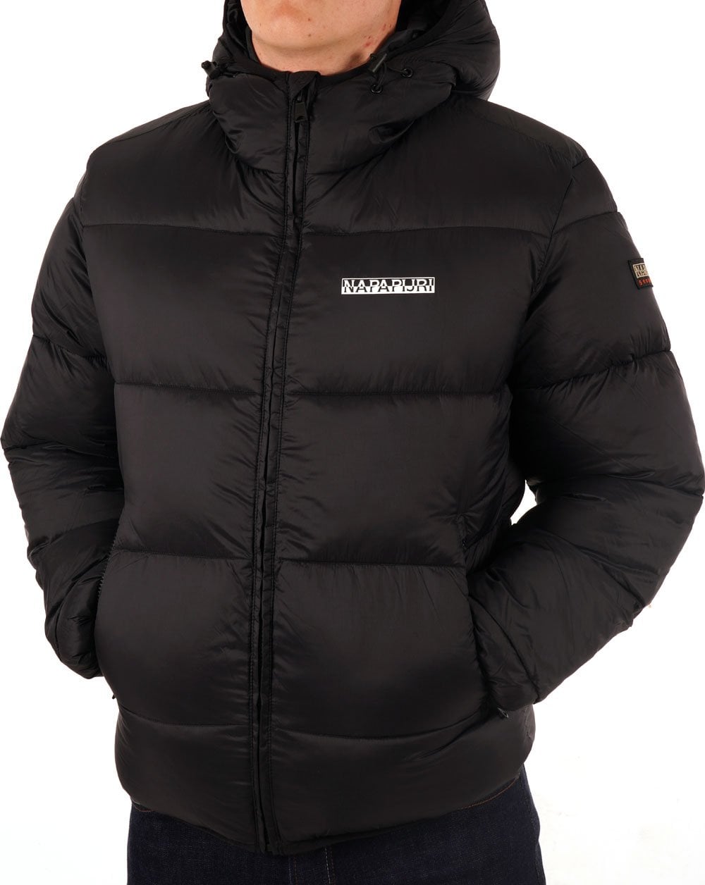 Napapijri Suomi Hooded Puffer Jacket Black