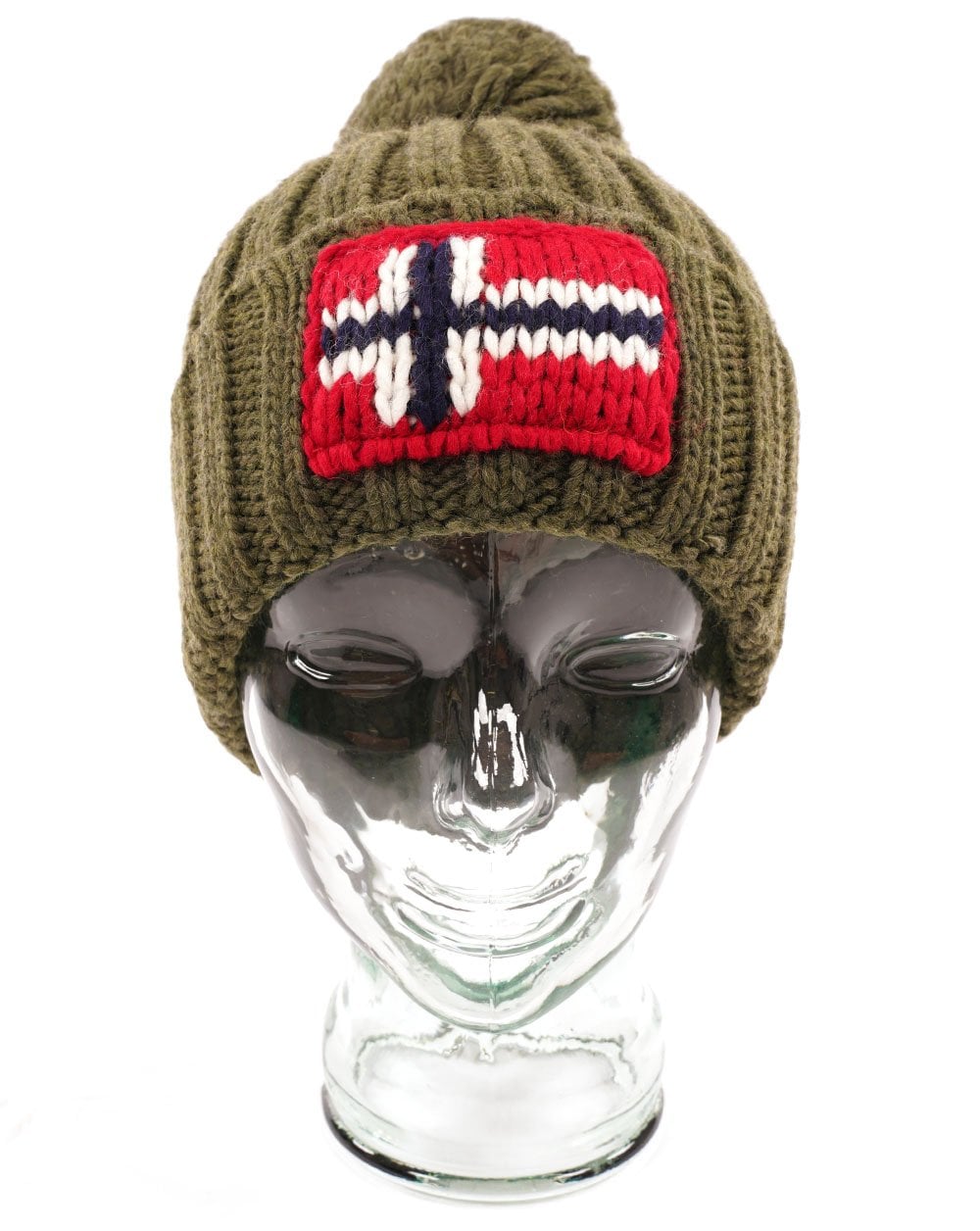 Napapijri Semiury Bobble Hat Dark Green