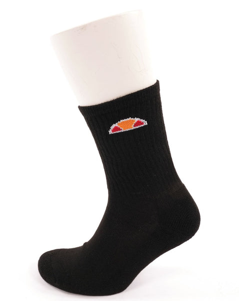 Ellesse Tisbi 3 Pack Socks Black
