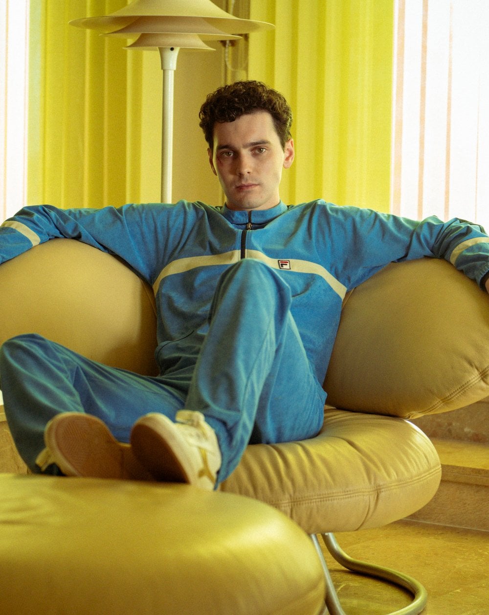 Fila Vintage Zio Track Top French Blue