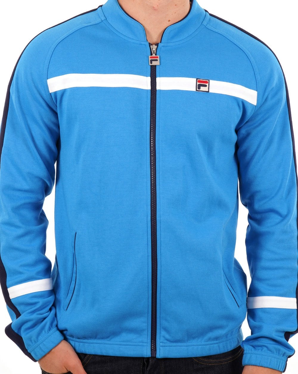 Fila Vintage Zio Track Top French Blue