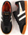 Gola Harrier Leather Trainer Black / White / Orange
