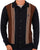 Gabicci Vintage Hanson Button Through Knit Navy