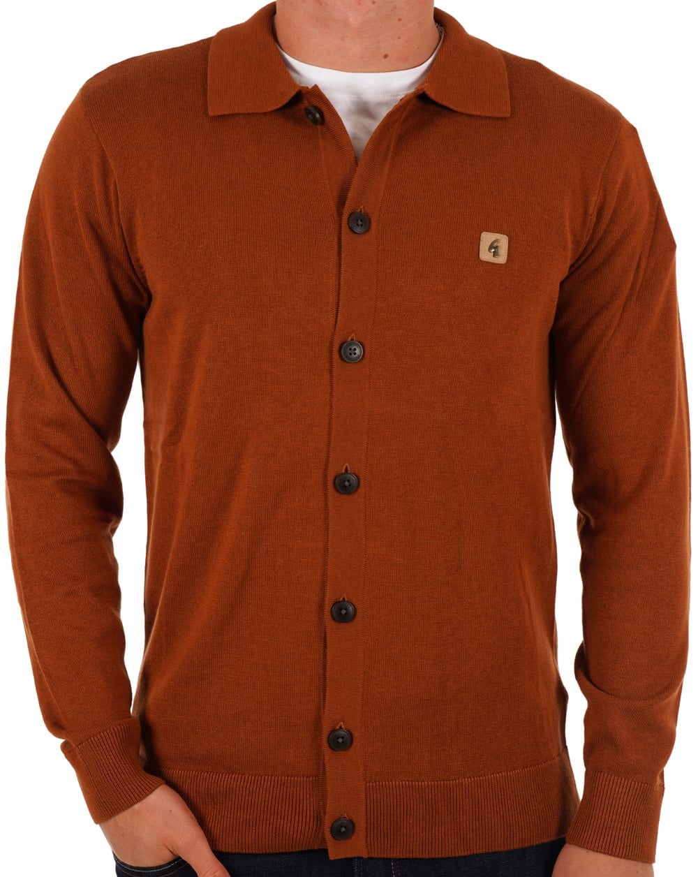 Gabicci Vintage Azima Knitted Cardigan Toffee