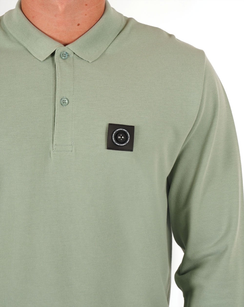Marshall Artist Siren LS Polo Oxide Green