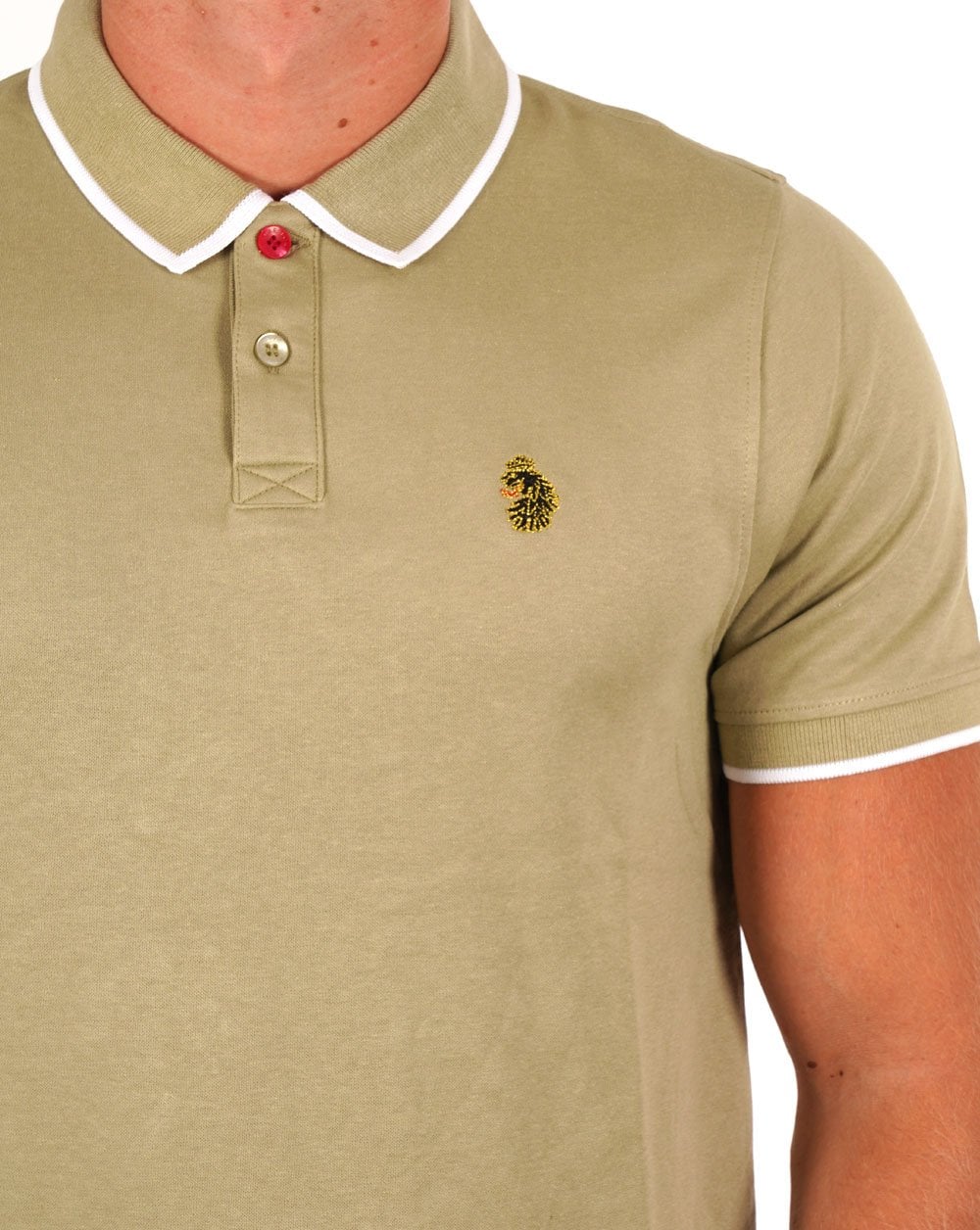 Luke Meadtastic Polo Shirt Sage