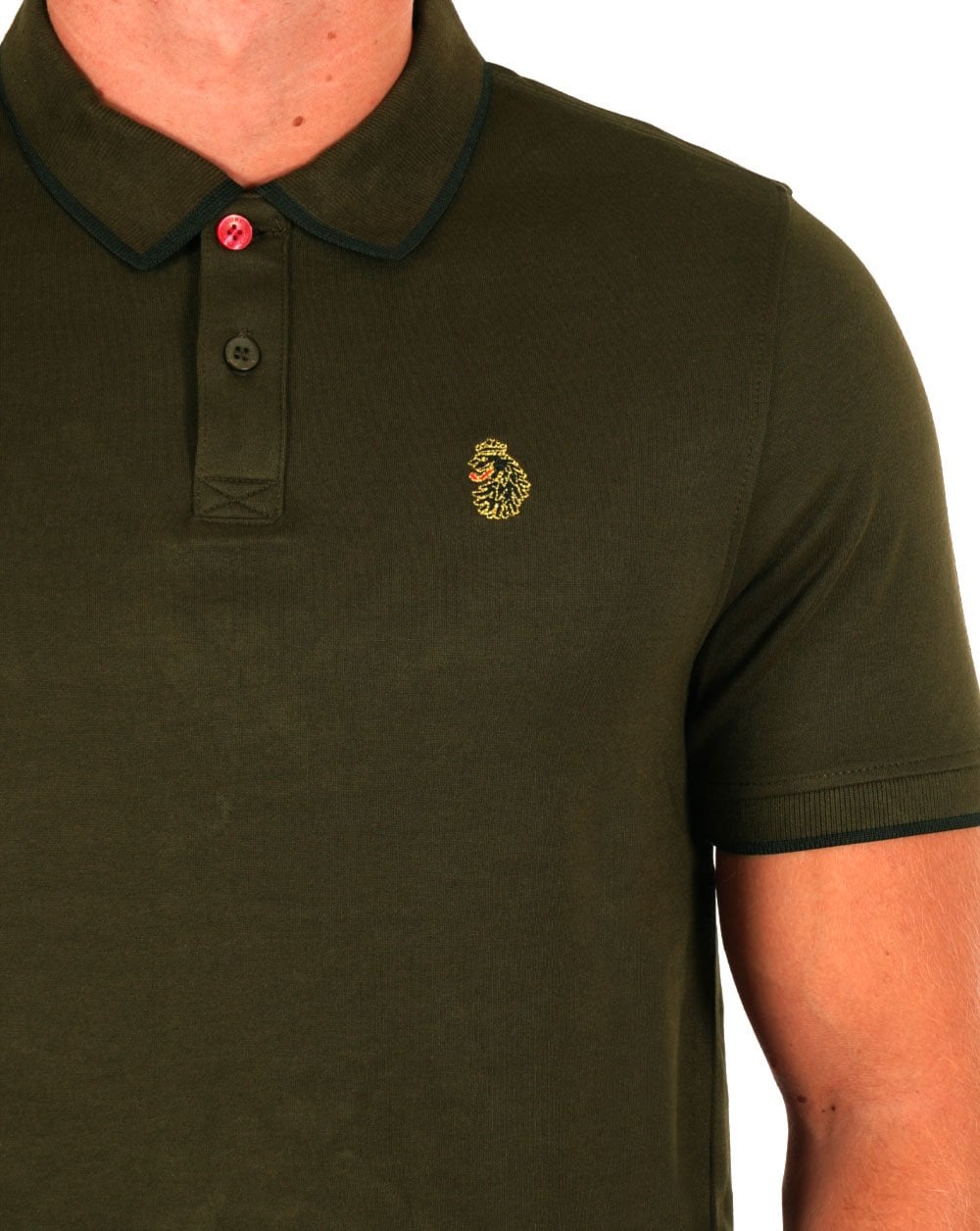 Luke Meadtastic Polo Shirt Dark Green