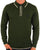Gabicci Vintage Lineker LS Knitted Polo Forest
