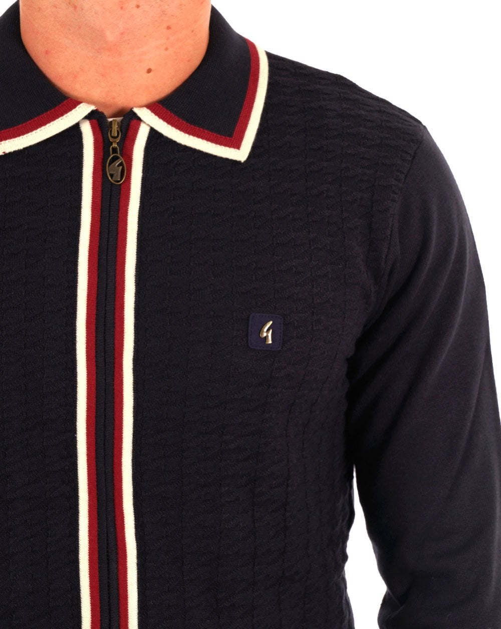 Gabicci Vintage Tieplo Zip Thru Navy
