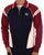 Sergio Tacchini Ascot Track Top Navy Claret