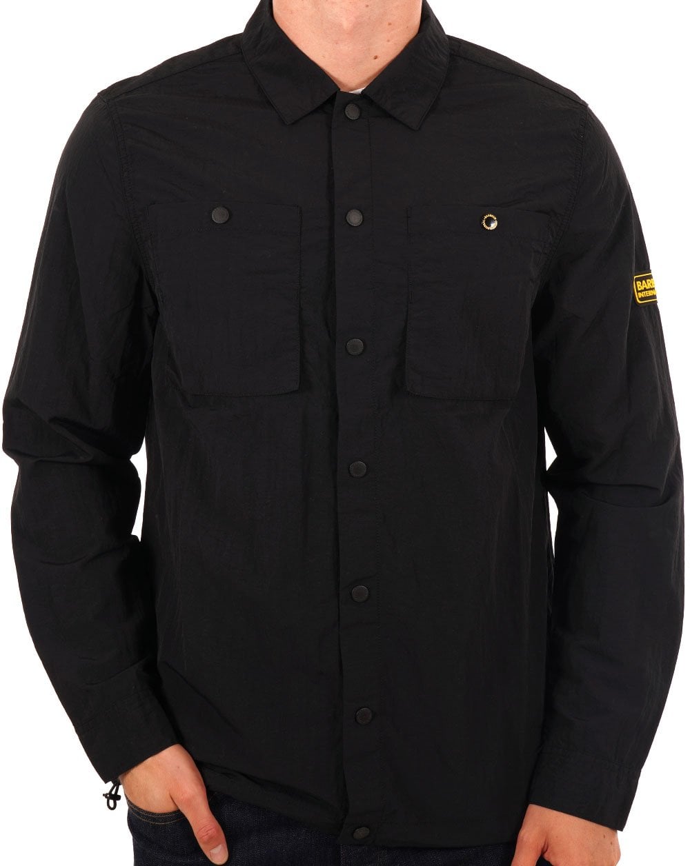 Barbour International Cadwell Overshirt Black