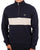 Barbour Bromfield Half Zip Sweater Navy