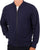 Benetton Zip Through Track Jacket Navy