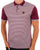 Trojan Birdseye Panel Polo Shirt Port