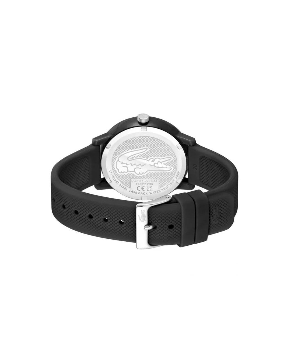 Lacoste 12.12 Watch Black Silicone