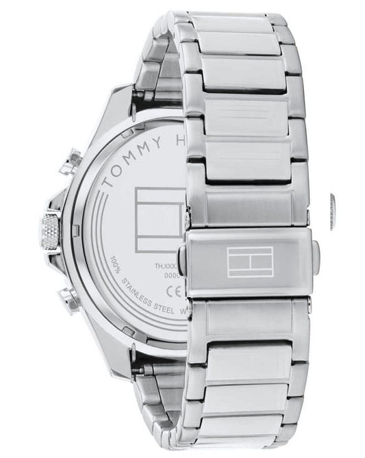TOMMY WATCHES Tommy Hilfiger Watches Clark Watch Silver/Navy