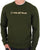 Ma.strum Chest Print Crew Sweat Dark Green