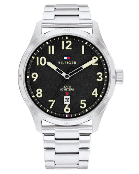 Tommy Hilfiger Watches Forrest Watch Silver/Black