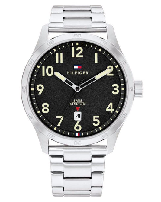 TOMMY WATCHES Tommy Hilfiger Watches Forrest Watch Silver/Black
