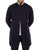 Gabicci Vintage Mac Navy Check collar
