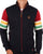 Trojan Marley Stripe Sleeve Track Top Navy