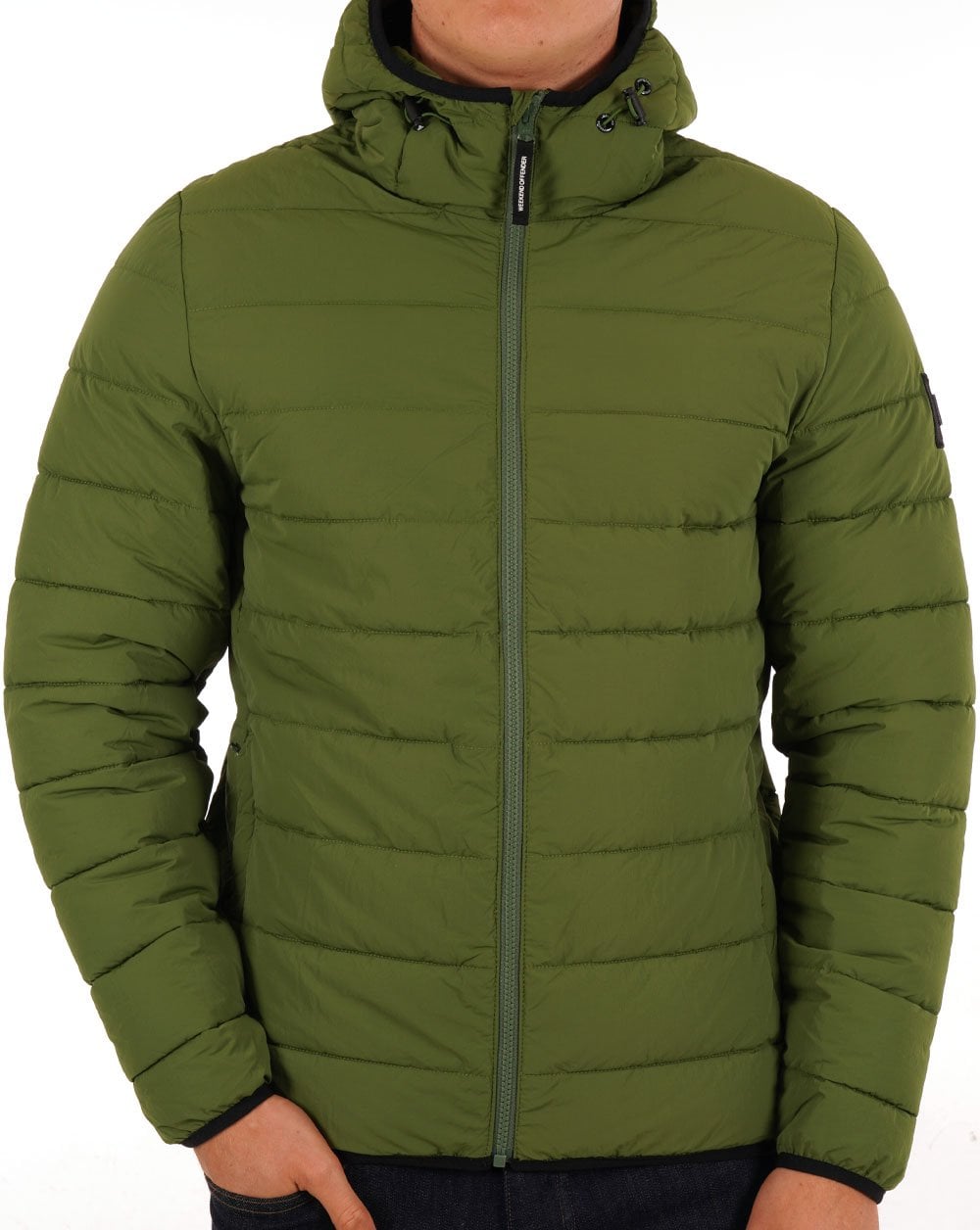 Weekend Offender La Guardia Padded Jacket Olive
