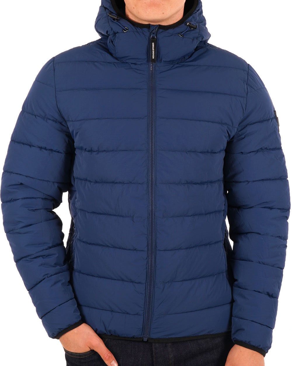 Weekend Offender La Guardia Padded Jacket Petrol Blue