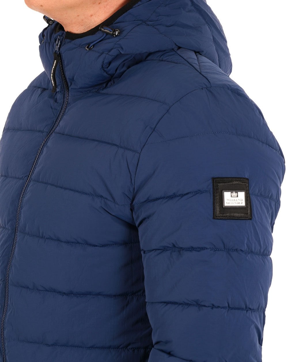 Weekend Offender La Guardia Padded Jacket Petrol Blue