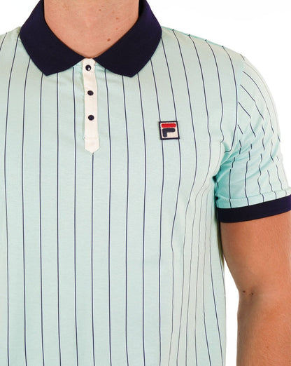 Fila Vintage BB1 Polo Shirt Pastel Turquoise