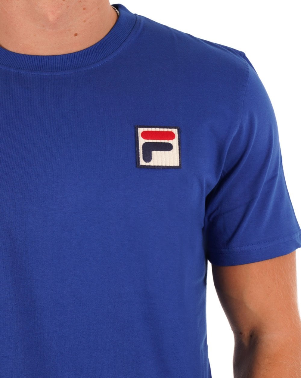 Fila Vintage Rogan T Shirt Royal Blue