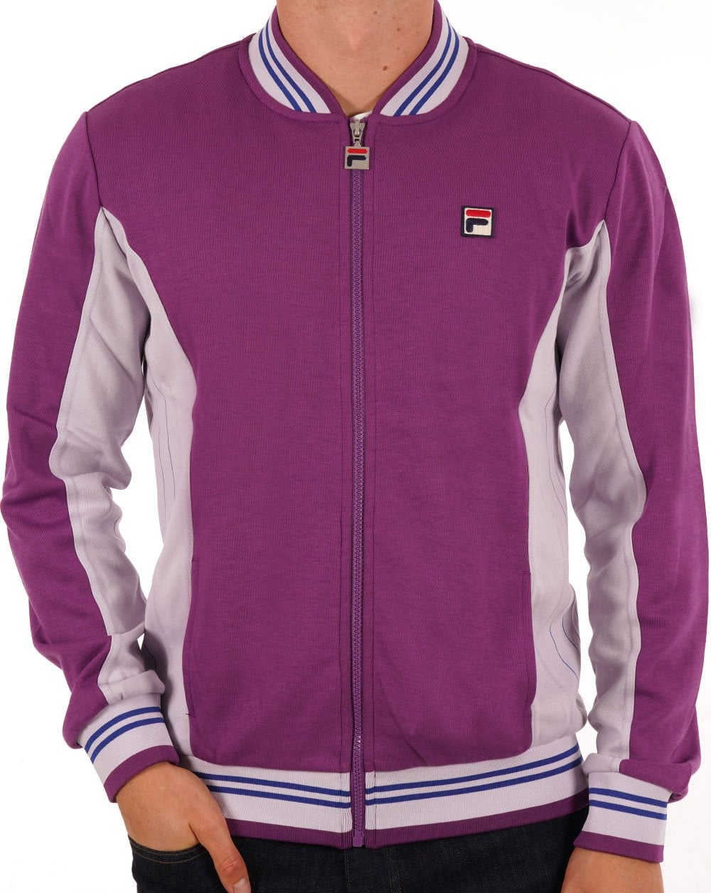 Fila Vintage Mk1 Settanta Track Top Purple / Thistle