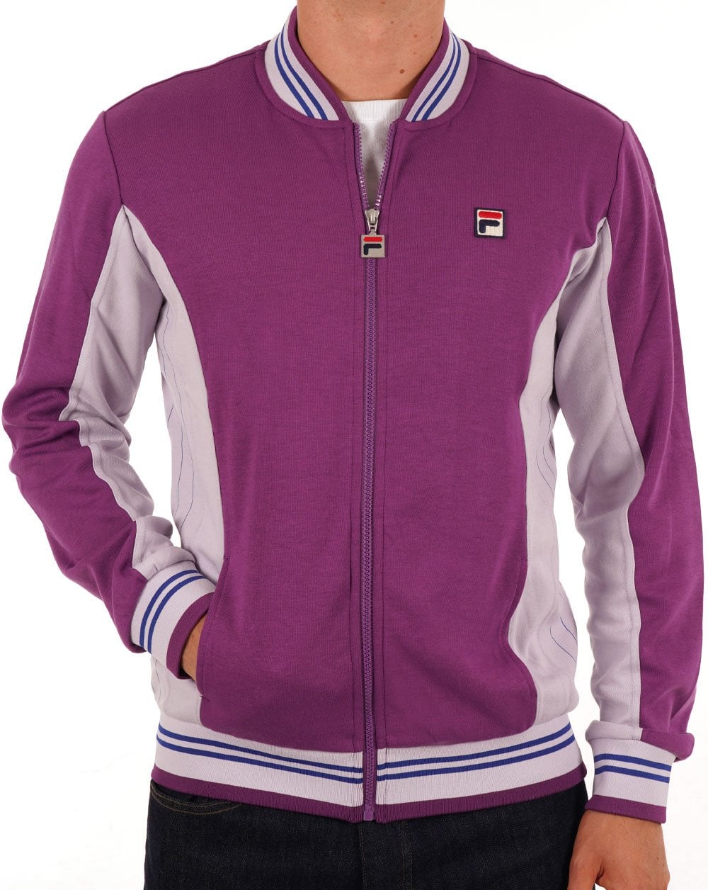 Fila Vintage Mk1 Settanta Track Top Purple / Thistle