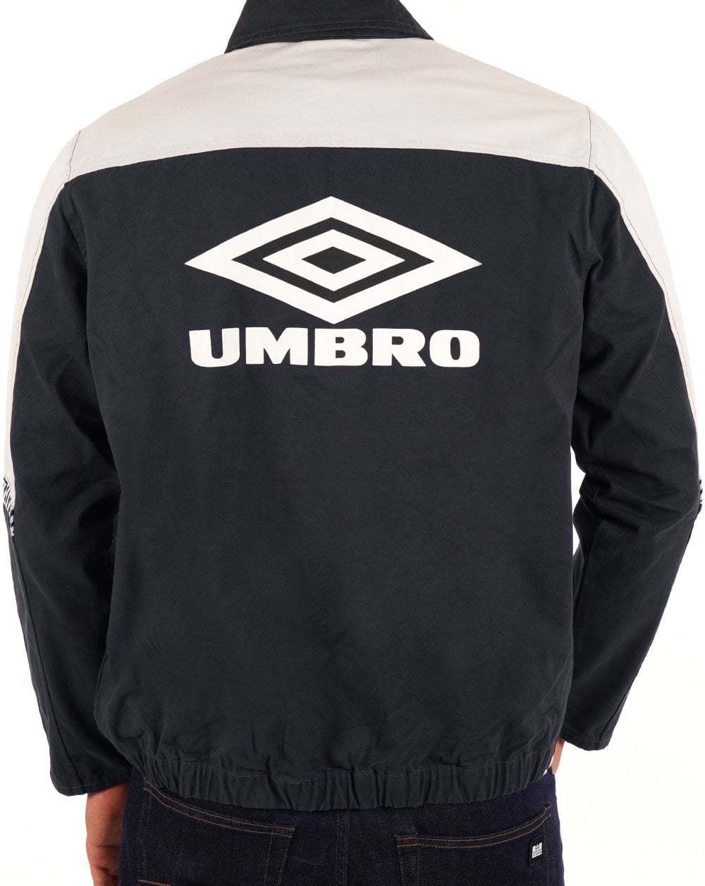 Umbro Drill Training Top Nimbus Cloud/Collegiate Blue