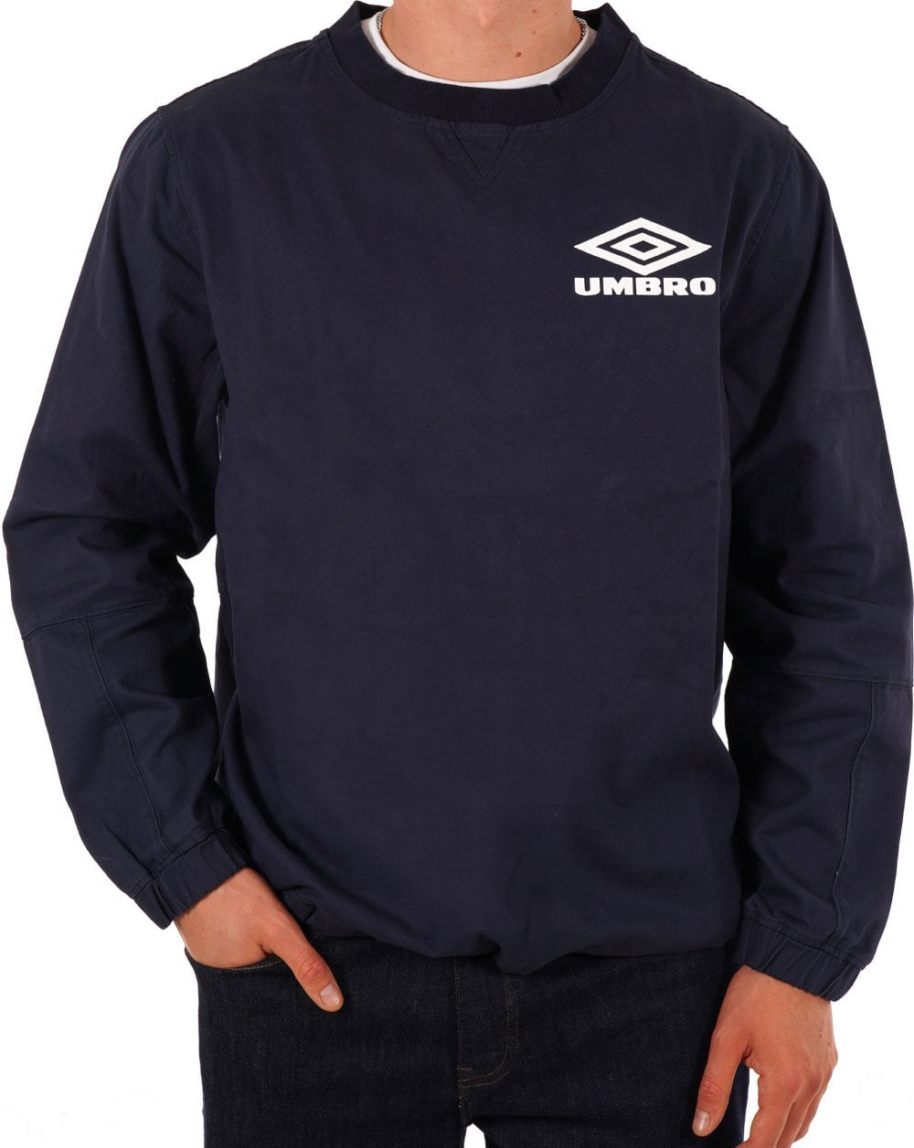 Umbro Drill Crew Sweat Dark Navy