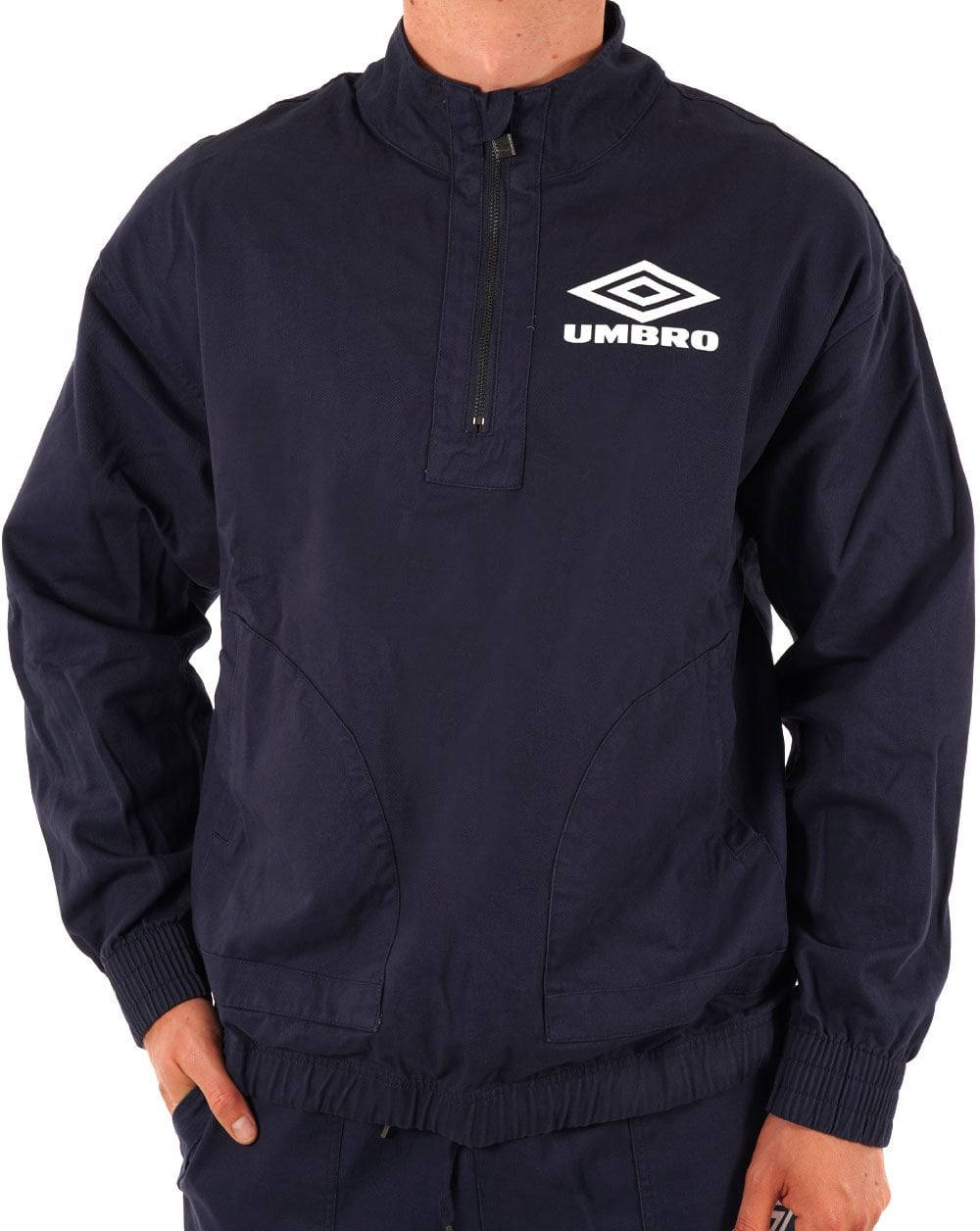 Umbro Drill Smock Dark Navy