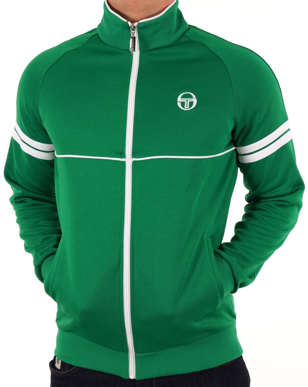 Sergio Tacchini Star Track Top Green/White