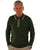 Gabicci Vintage Lineker LS Knitted Polo Forest
