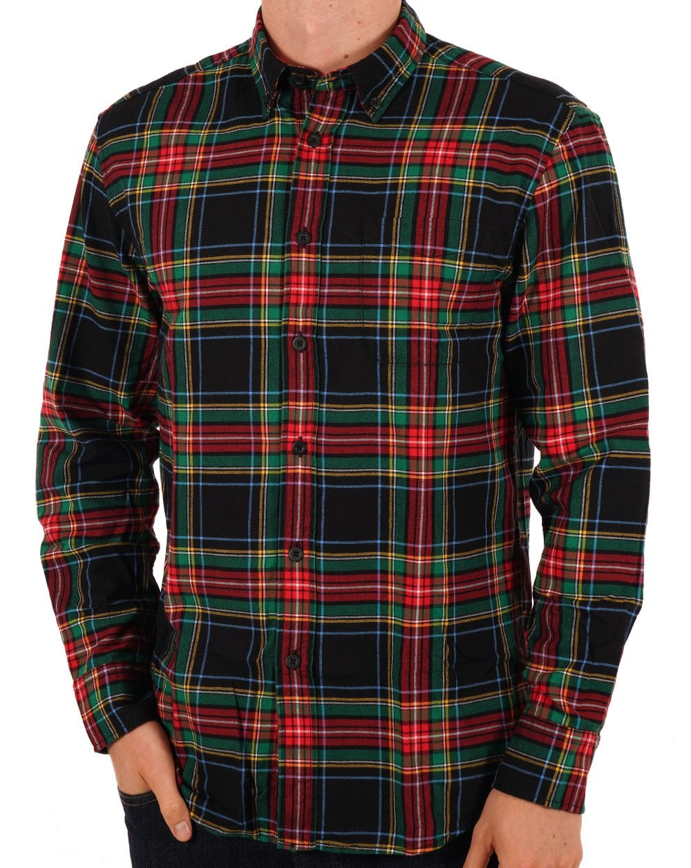 Benetton Check Flannel Shirt Multi-Colour